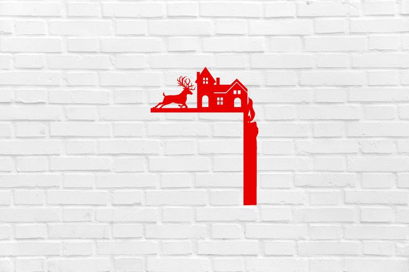 gnome wall art christmas wall decoration for door