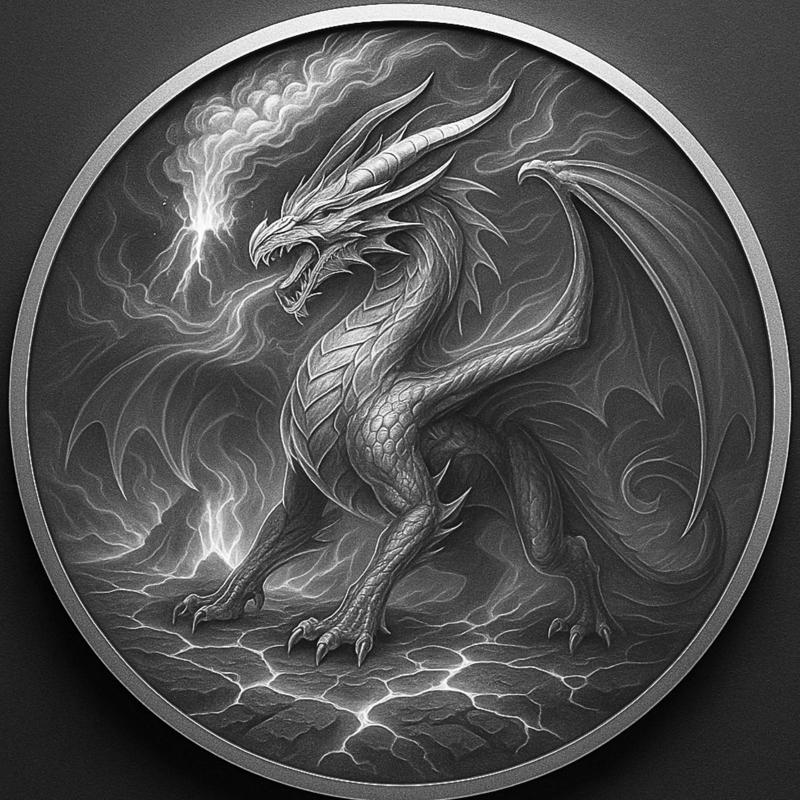 dragon of the day blank reverse