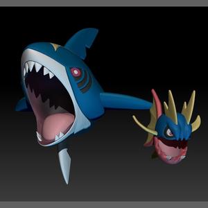Pokemon Carvanha Sharpedo