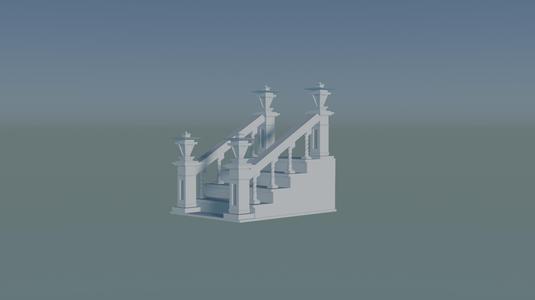 3D staircase