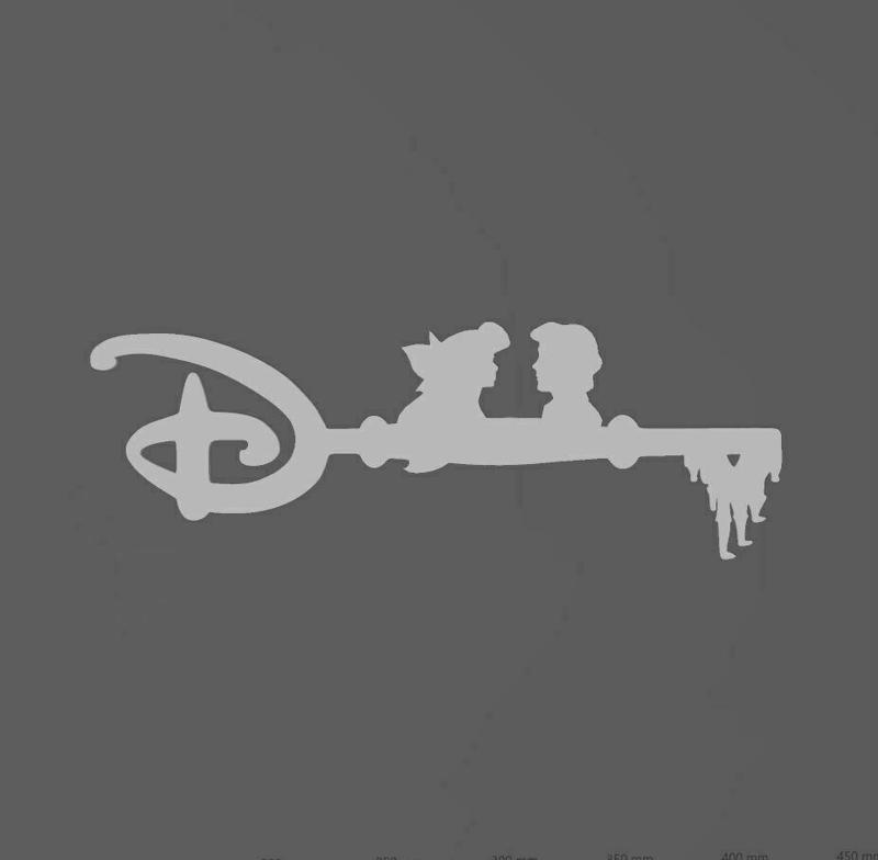 Clé couple la petite sirène - Key couple the little mermaid - Key couple the little mermaid - Disney