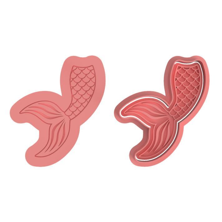 Mermaid Tail Cookie Cutter