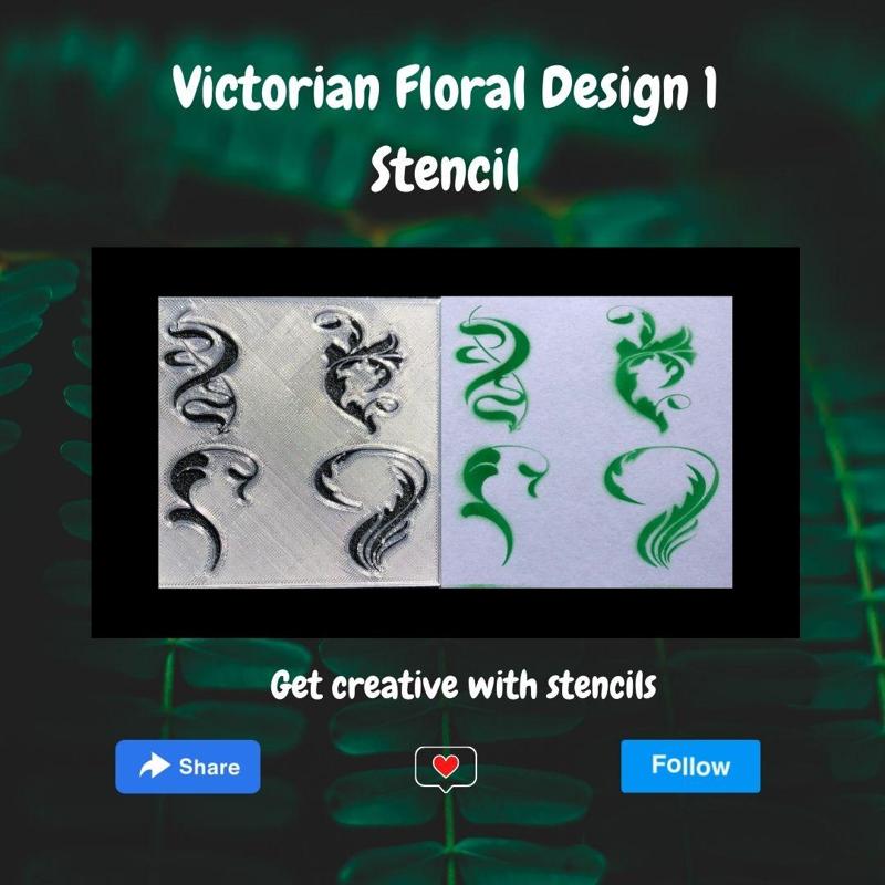 Victorian floral design 1