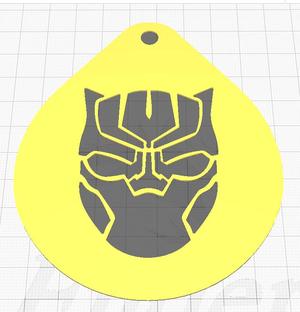 BLACK PANTHER STENCIL