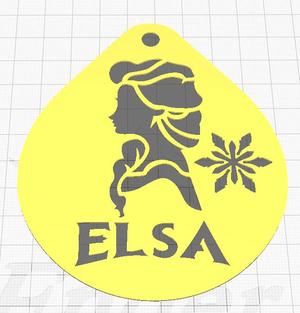 STENCIL ELSA PROFILE