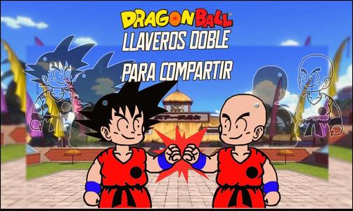 GOKU & KRILLIN - KEYCHAINS FOR SHARING