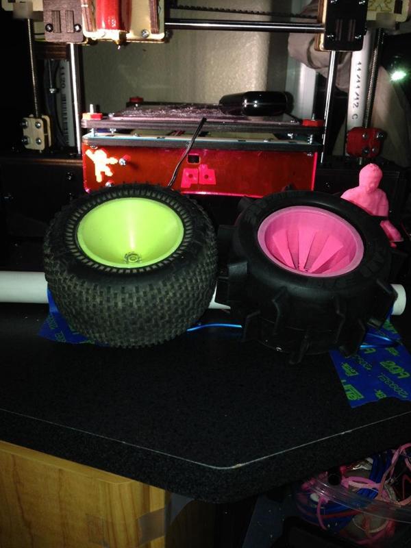 Rims for RC10T2 1:10 Scale RC Stadium Truck