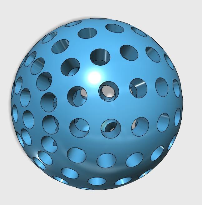 Wiffle Ball 50mm Radius