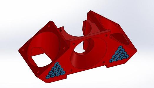 Argento Cooler 40mm + Fan de capa 40mm x2