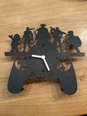 Gaming Themed Desk Clock