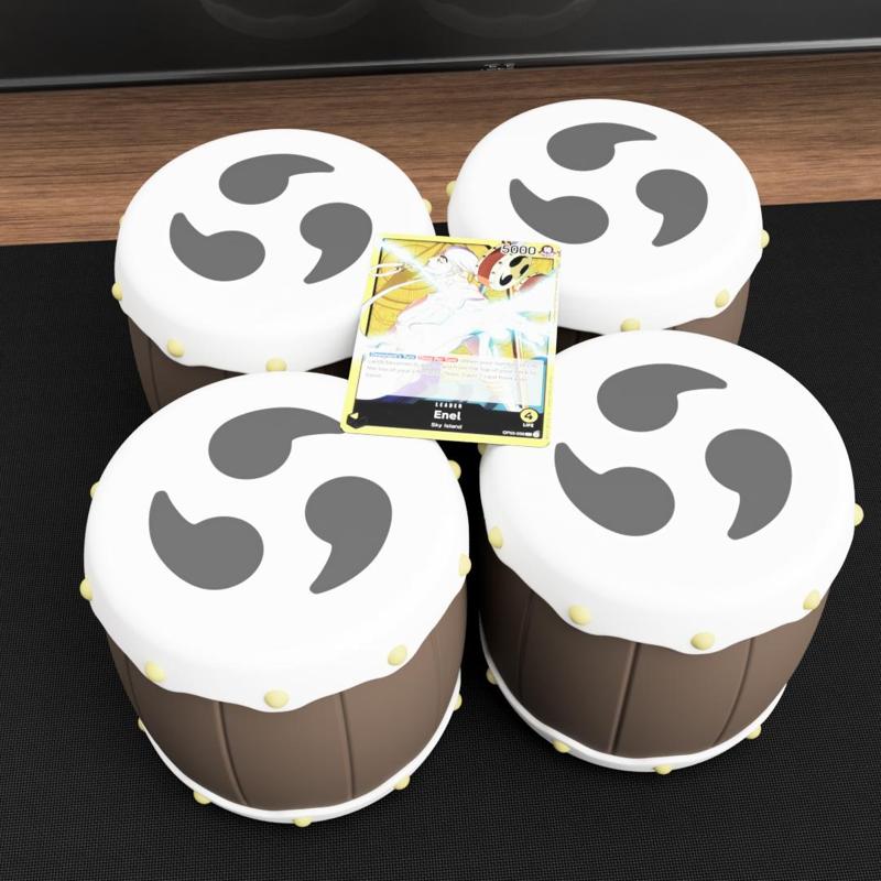 Enel ’s Drum Deckbox - Double Sleeve Compatible - One Piece - TCG