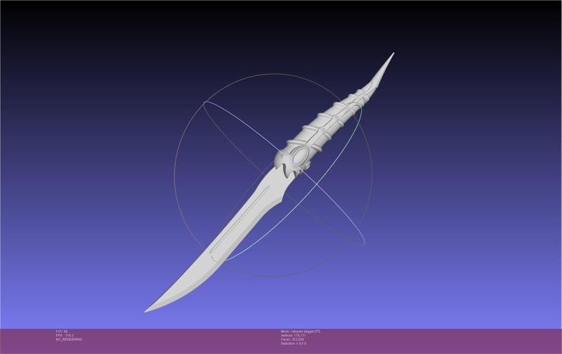 Game Of Thrones Catspaw Valyrian Steel Dagger