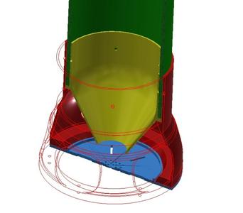 Birdseed dispenser for KG pipe