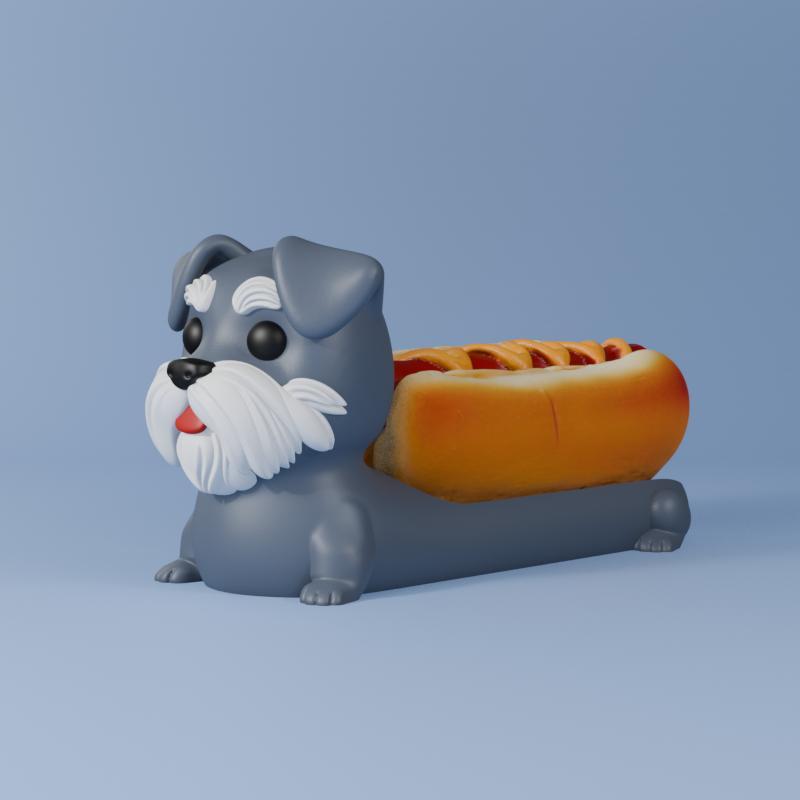 COMPLETE CARRIER DOG (HOT-DOG)