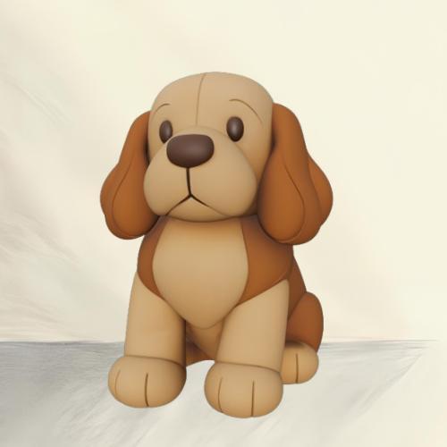 Figura perro Cocker