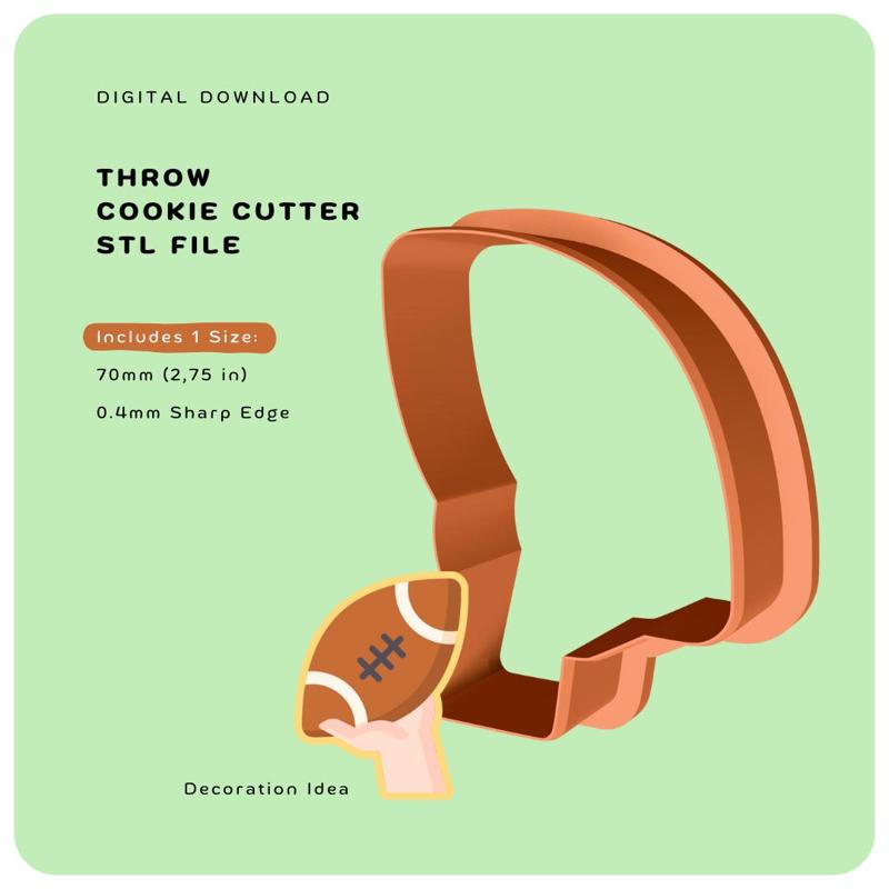 Cookie Cutter - Throw (Super Bowl Collection)