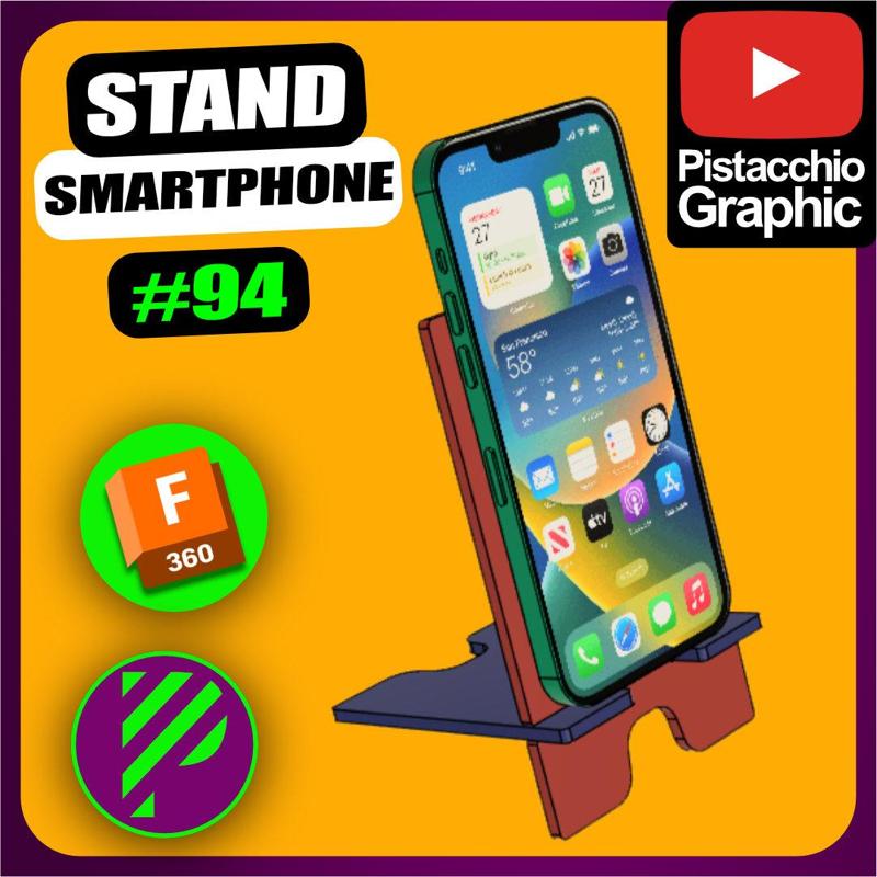 #98 Smartphone Stand | Fusion | Pistacchio Graphic