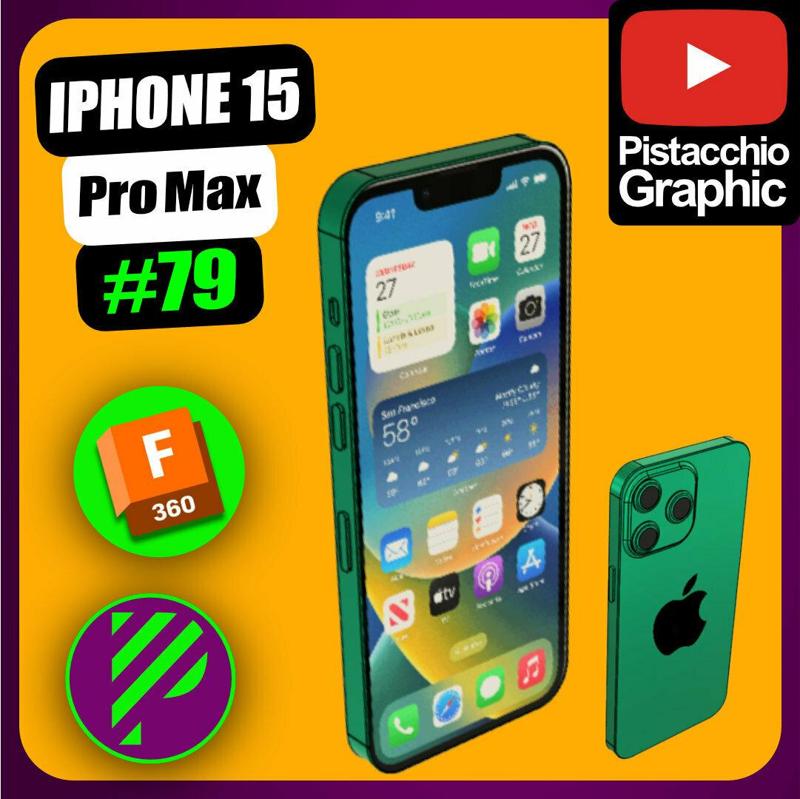 #79 iPhone 15 Pro Max | Fusion | Pistacchio Graphic