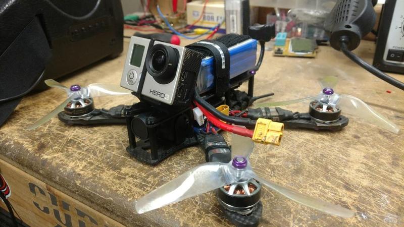 Alien 4" GoPro 25 Degree Angle