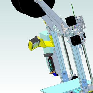 Lighting for AL profile 3D printer