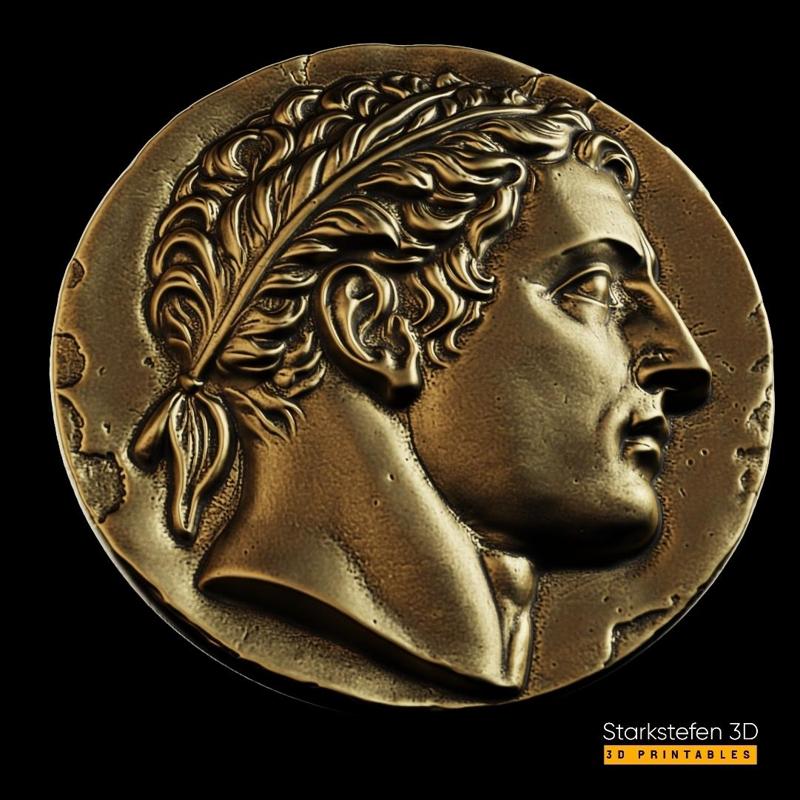 Alexander Medalion 3D  STL