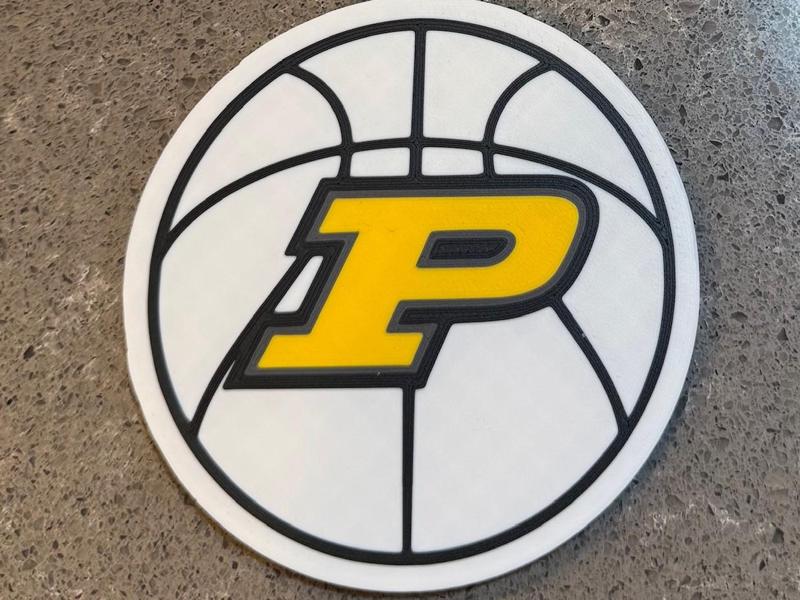 Purdue Basketball, sign, coaster, magnet
