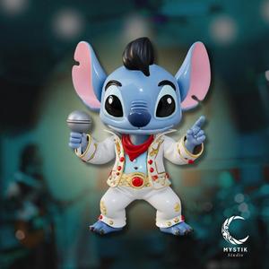 Stitch Elvis Presley - King of Rock Chibi Version