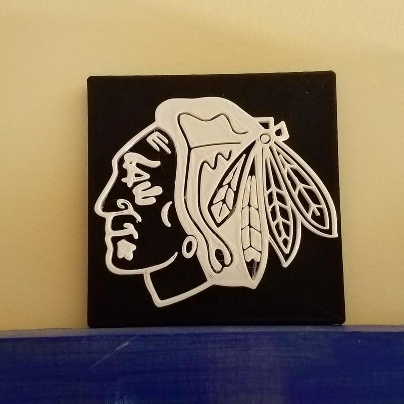 Black Hawks Logo