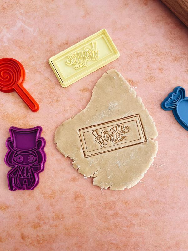 WILLY WONKA CHOCOLATE CHOCOLATE CHIP COOKIE CUTTER