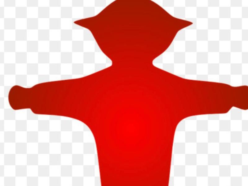 Ampelmann Coaster Rot