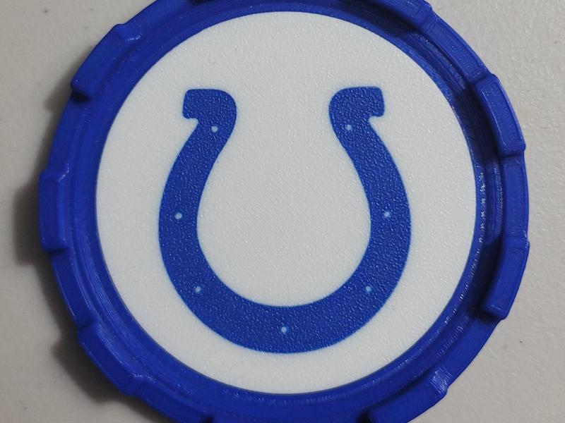 COASTER MASTER INSERT - INDIANAPOLIS COLTS