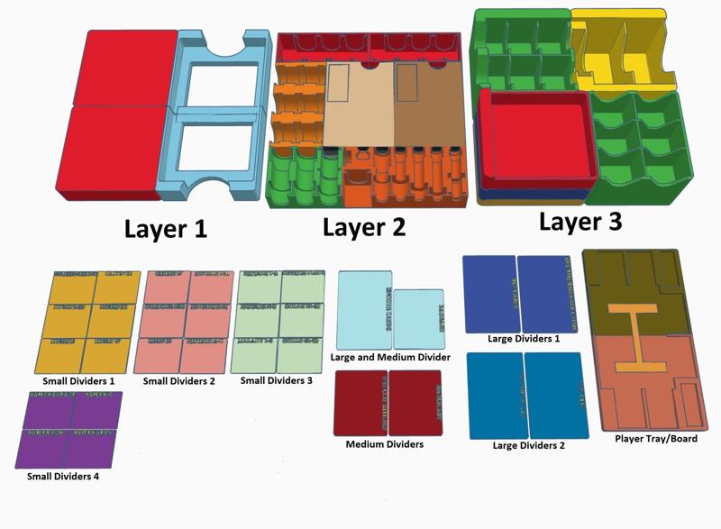 Insert for Vagrantsong Deluxe Big Box