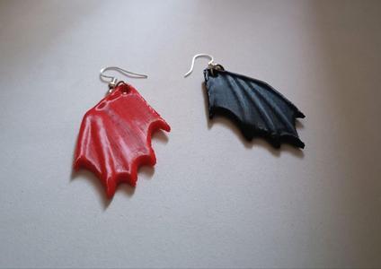 Toothless Wing Earrings – STL File for 3D Printing | Inspired by How to Train Your Dragon