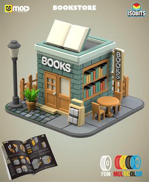 Bookstore – IsoBits City Bit #01