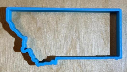 Montana state outline