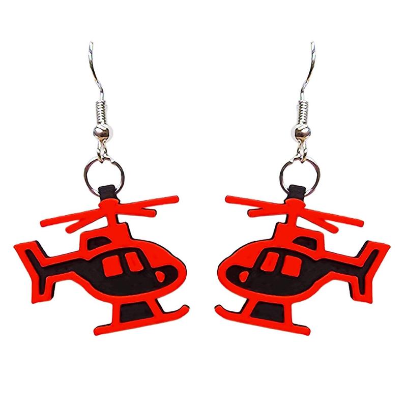 Helicopter Earrings