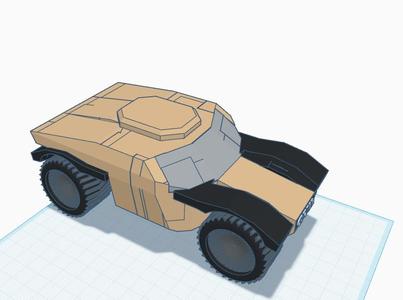 prototype military car