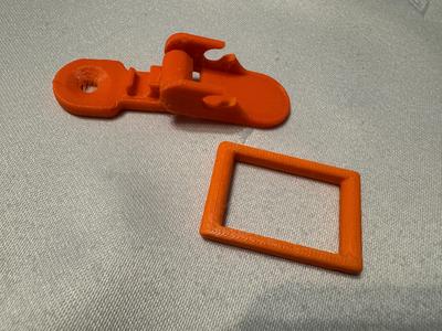 Screwable Hook for Lever Latch Lock