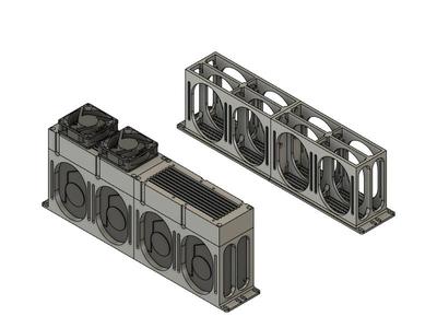 19-inch Rack Mount for 8x 3.5 HDD's