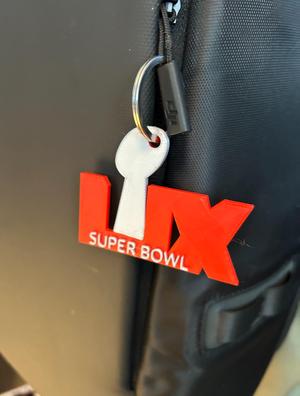 Super Bowl 59 keychain