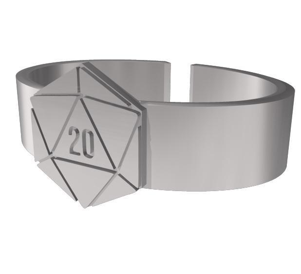 D20 bracelet or napkin holder