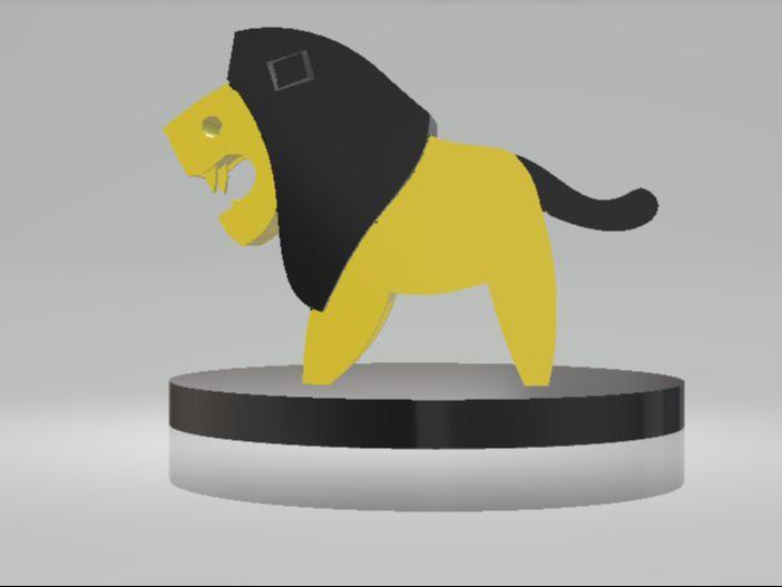 LION KING TOY 3D PRINTABLE MODEL