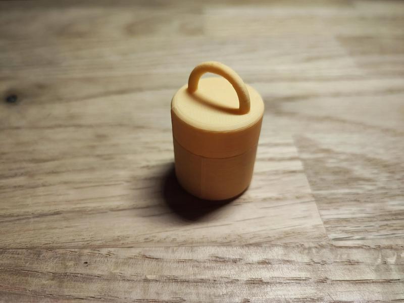 Micro sd card holder keychain