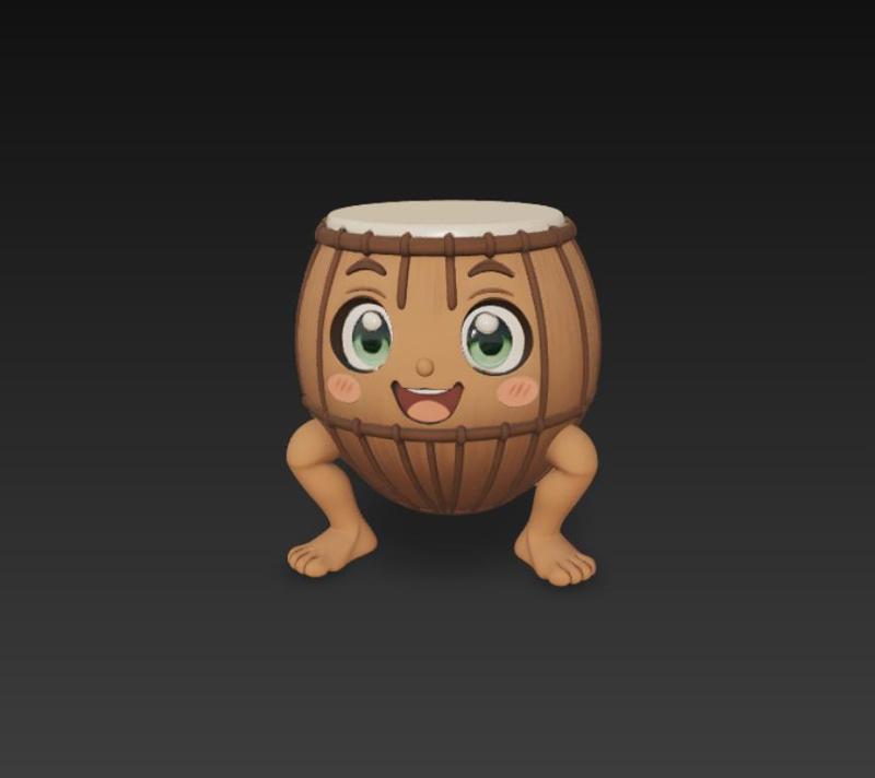 Bedug dug dug estilo Anime