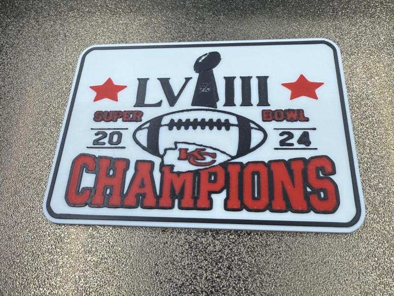 2024 Super Bowl Champions Kansas City Chiefs 