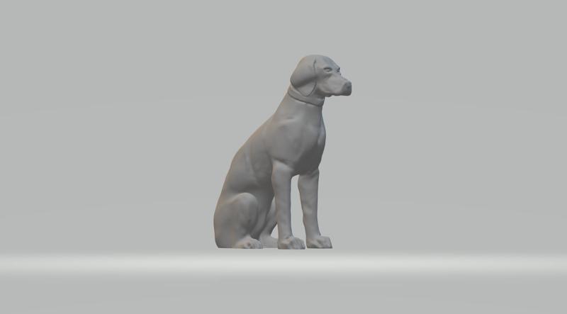 Labrador Retriever Free 3D print model