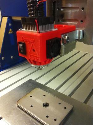 CNC Laser housing V2.2  for 12 mm diameter laser Diode