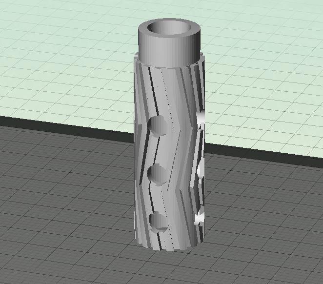 airsoft muzzle brake/flash hider