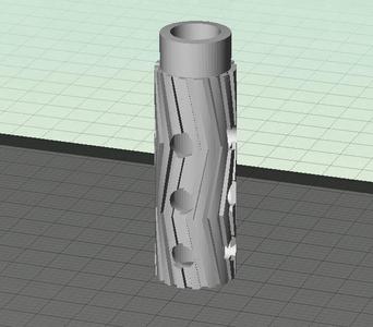 airsoft muzzle brake/flash hider