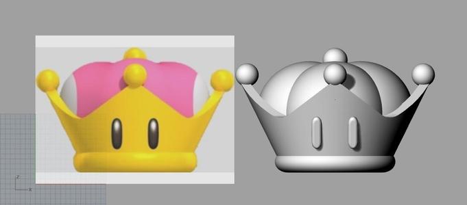 Bowsette crown of princess Bowsette de MarioBross
